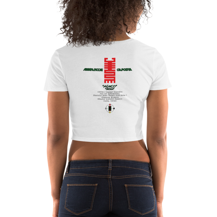 Abibifahodie Capoeira Women’s Crop Tee - Image 3